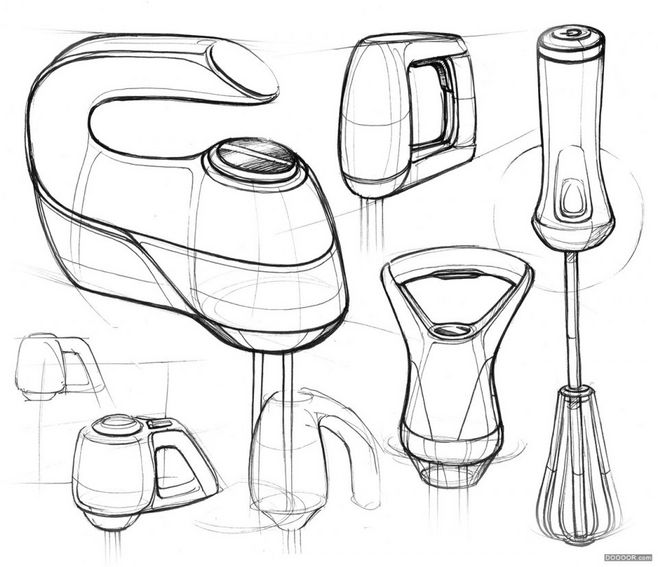 從經典家居到未來科技 解讀Matt Seibert設計手繪中的工業美學